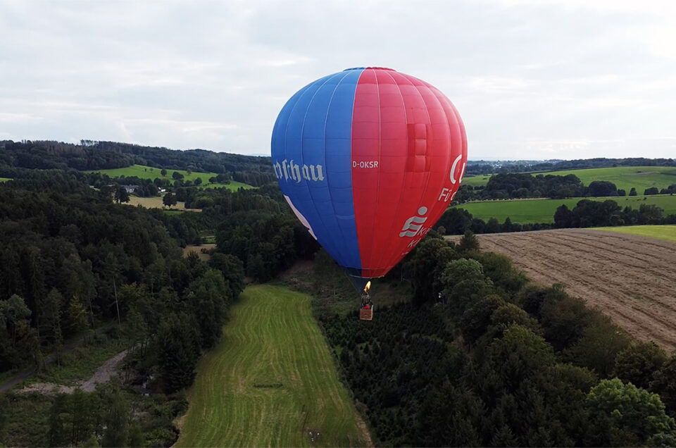 Ballonstart in Wellerscheid